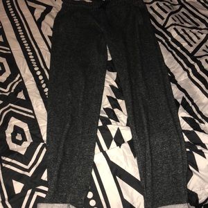 Black sweat pants